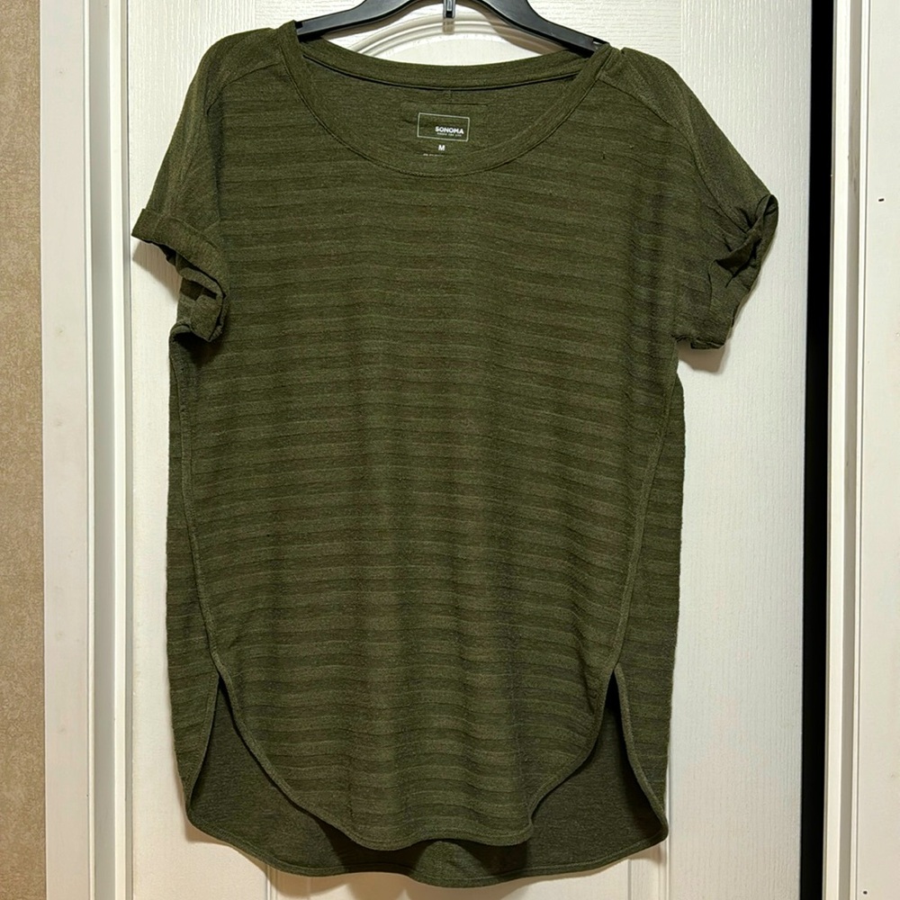 Sonoma shirt green medium